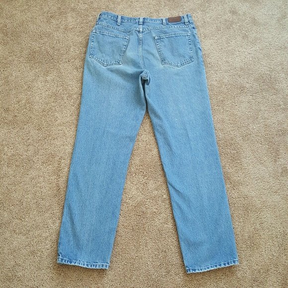 L.L.Bean Classic Fit Jeans Men's 34x32 Denim 100% - Picture 2 of 6
